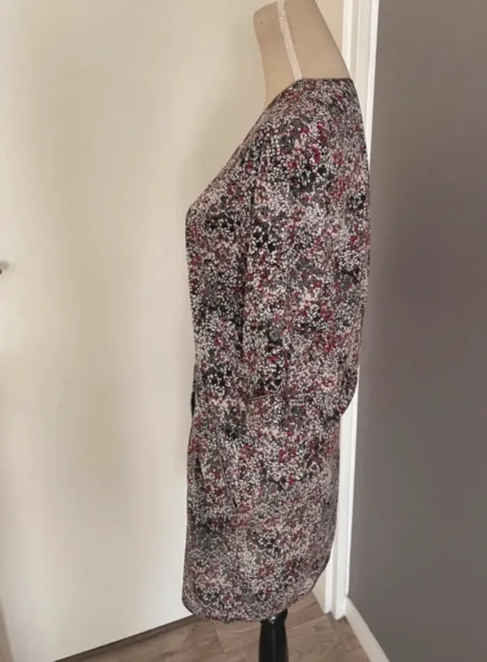 La petite française robe imprimer Fleurie femme taille 36 - photo numéro 3