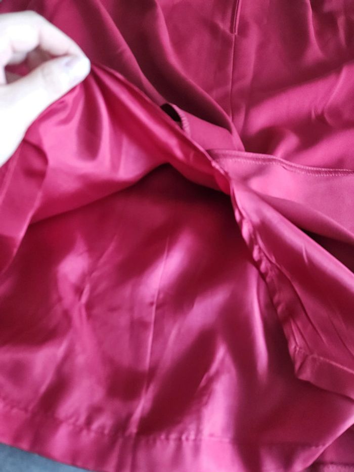Jupe midi femme - Taille 48 / 4XL - Rouge - photo numéro 9