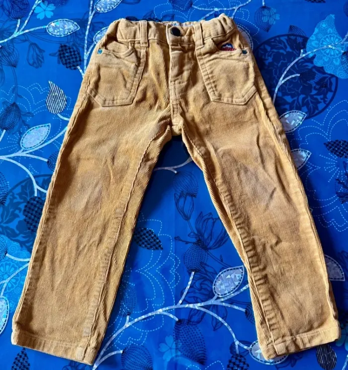 Pantalon velours 2 ans garçon Sergent Major