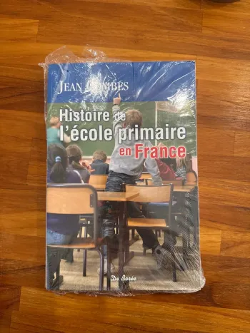 Livre histoire de l’école primaire en France