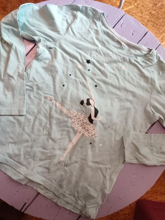 T-shirt manches longues danseuse - photo numéro 3