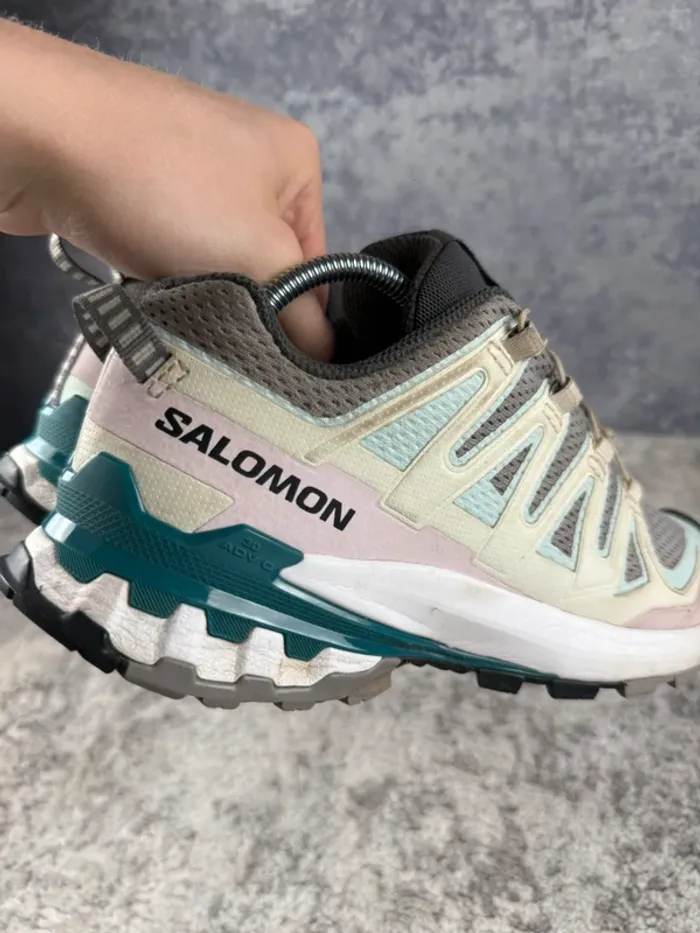 Salomon XA Pro 3D V8 - Blue & Green & Grey - photo numéro 14