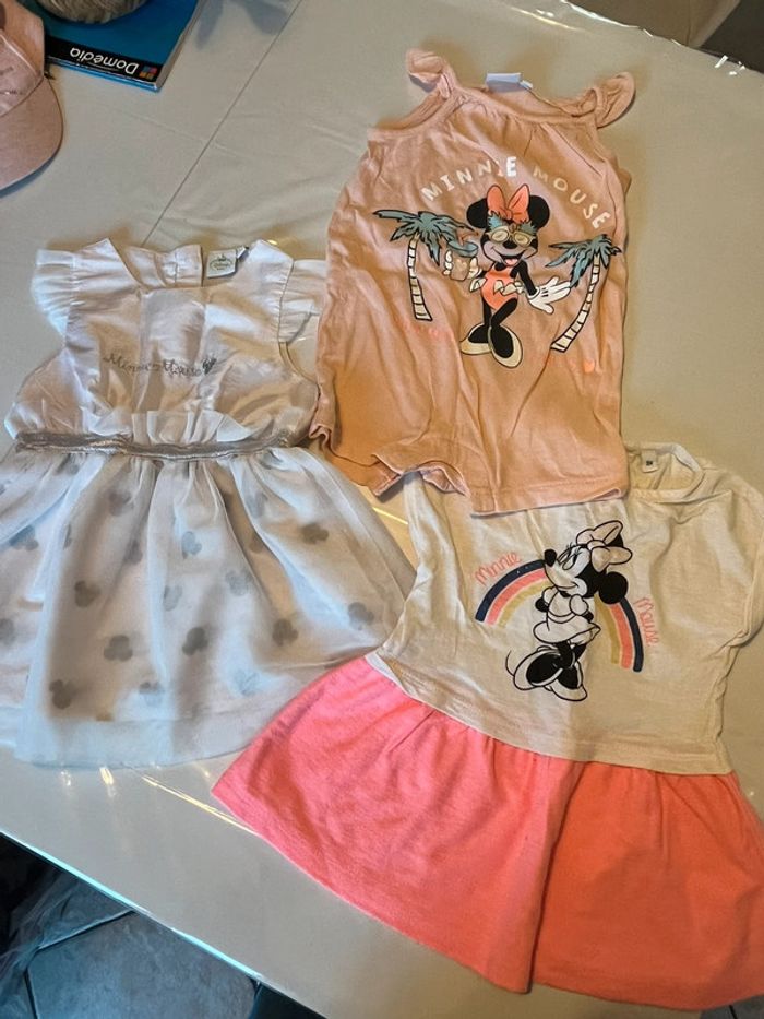 Lot Minnie été 9 mois