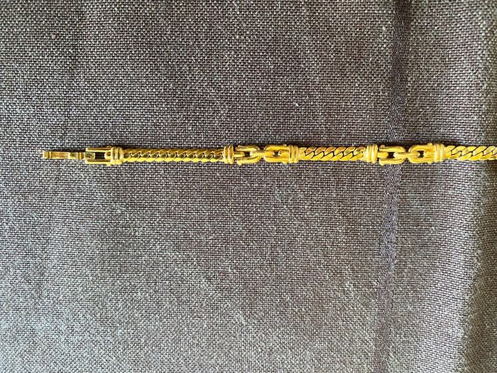 Bracelet vintage en métal doré - photo numéro 12