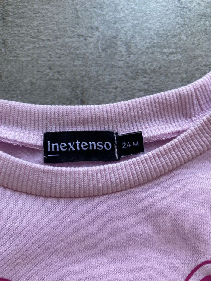 Pull / Sweat rose in extenso - photo numéro 3