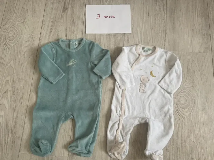 Pyjamas 1 pièce 3 mois