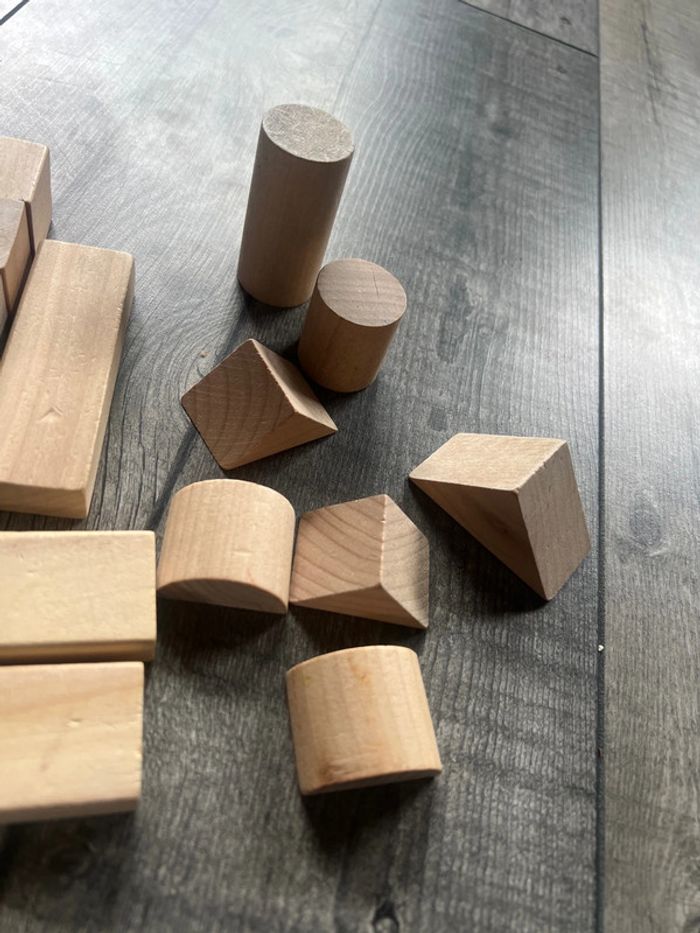 Lot de jeux construction en bois . - photo numéro 3