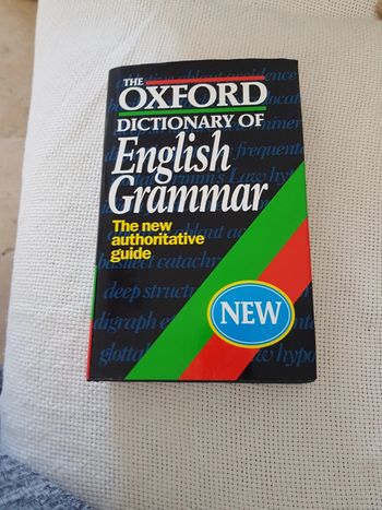 The Oxford dictionary of english grammar