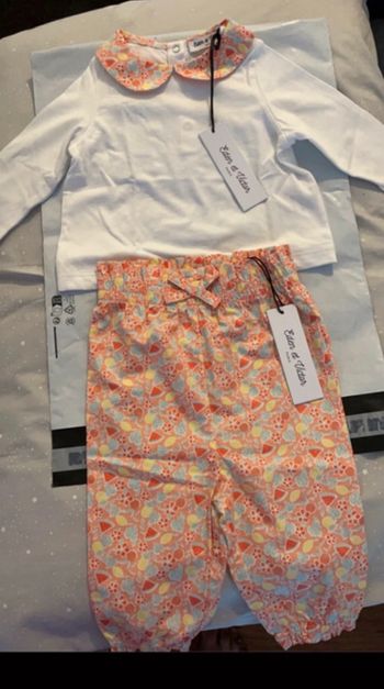 Ensemble bébé fllle 6 mois