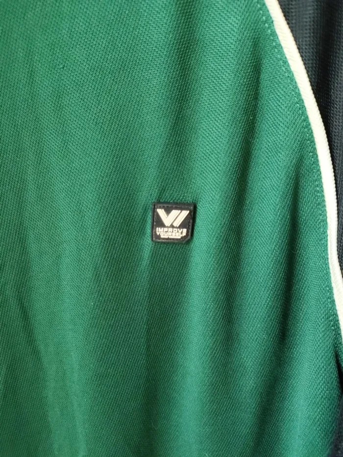 Maillot sport homme Kiabi XXL vert et bleu - photo numéro 2