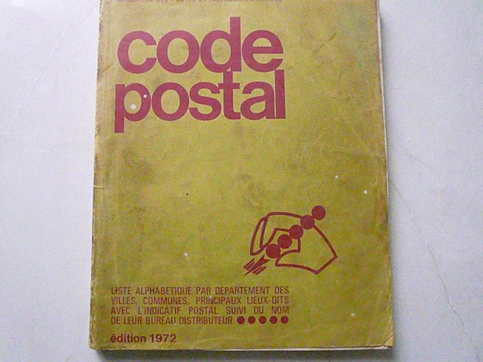 Livre code postal