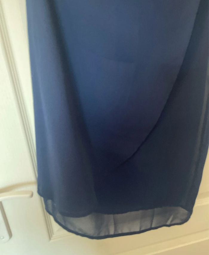 Robe bleu marine, taille 40 camaïeu - photo numéro 3