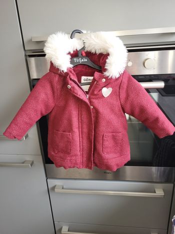 Manteau 12 mois fille