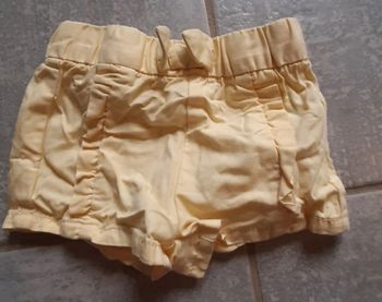 Short fille kiabi 3 mois