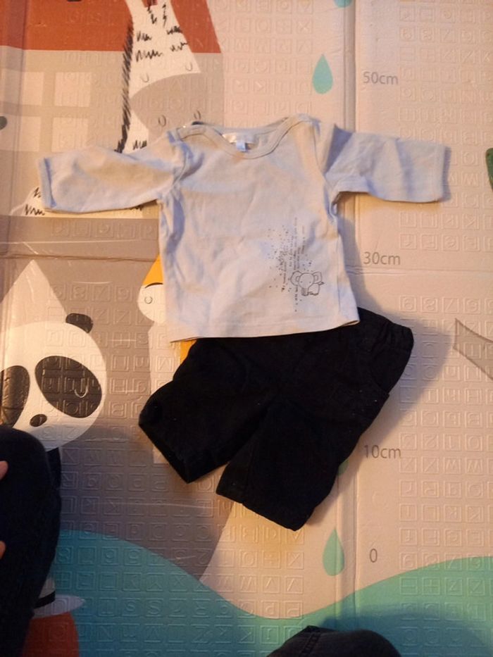 Ensemble garçon 1 mois kitchoun