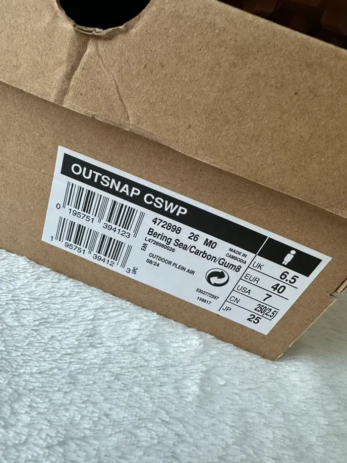 Salomon outnsnap homme taille 40 neuf - photo numéro 3