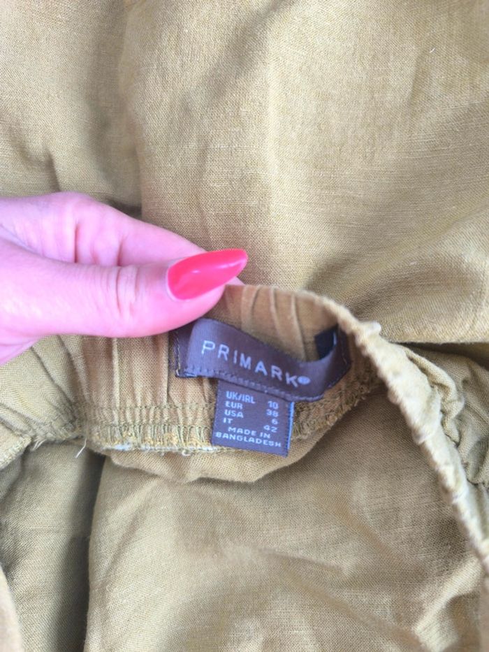 Débardeur lin vert , taille 38 , neuf, femme - photo numéro 3