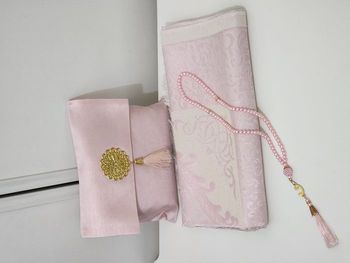 Pochette cadeau Eid rose