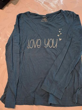 T shirt 8 ans Love