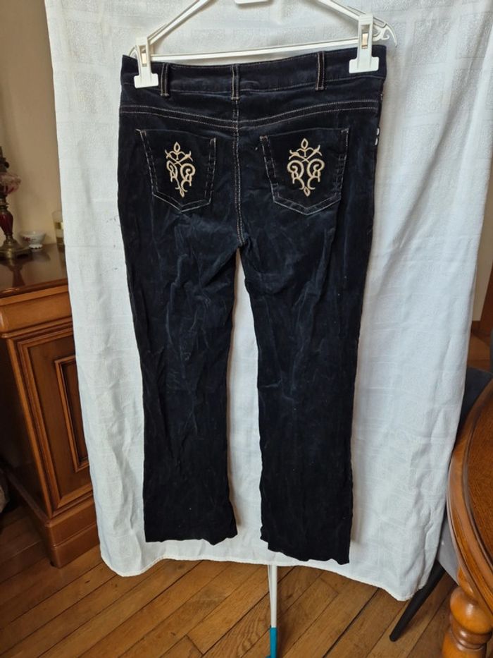 pantalon velours camaieu taille 42 - photo numéro 5