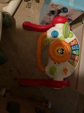 Chariot de marche 3 en 1