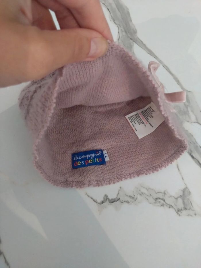 Bonnet bébé fille rétro la compagnie des petits t 1 - photo numéro 2