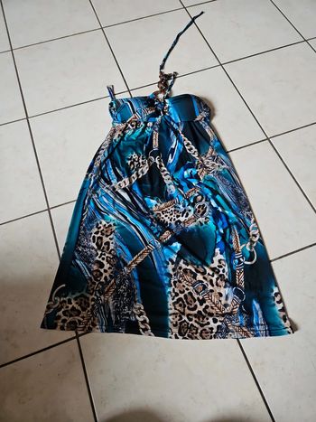 Robe à nouer autour du cou taille unique