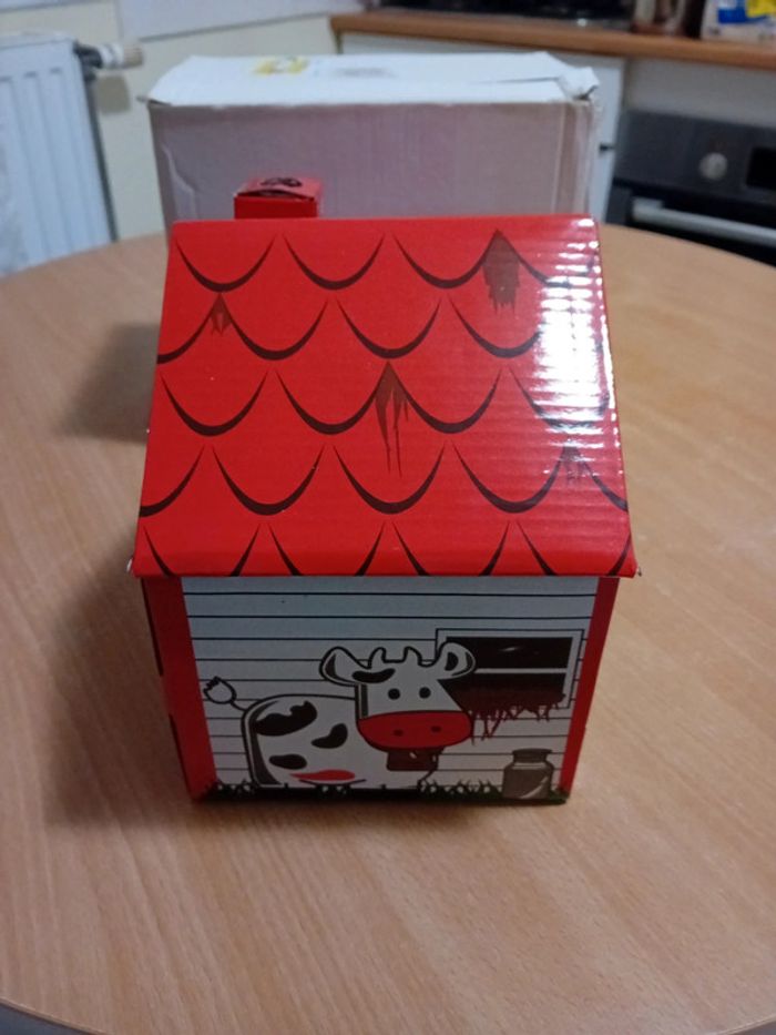 Boîte maison de coloriage ferme vache 🐄 - photo numéro 3