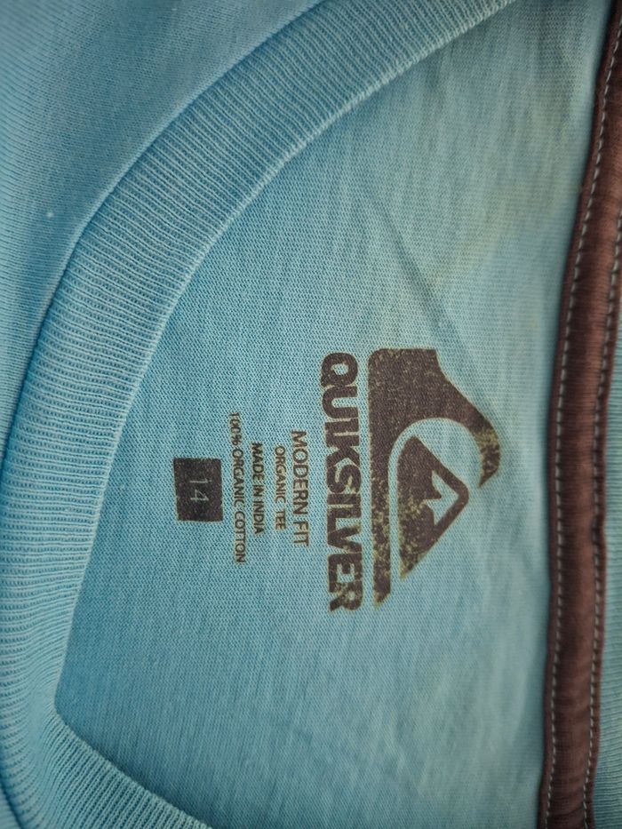 Tee shirt bleu 14 ans - photo numéro 3