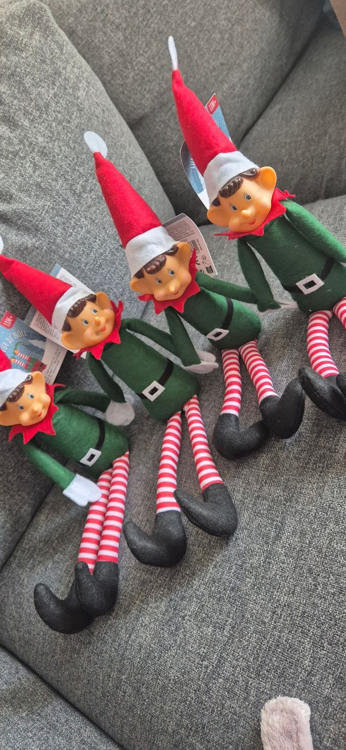 Lot de 4 lutins farceurs - photo numéro 3