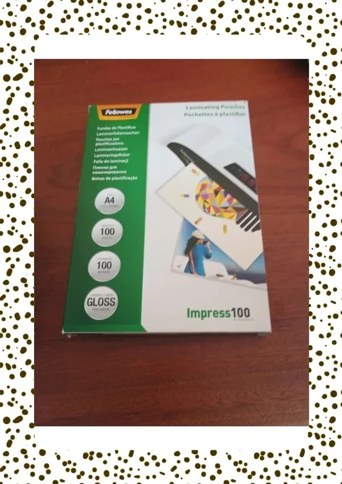 Pochette à plastifier
