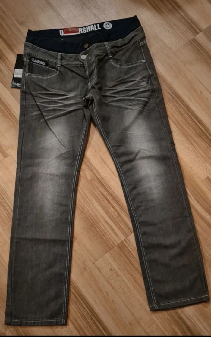 Jeans bi color us marshall T.38/40 !