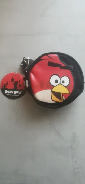 Porte monnaie angry brids
