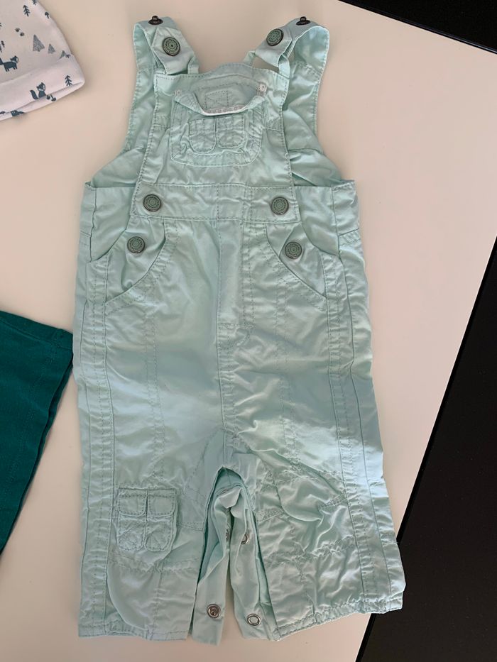 Lot ensemble bleu Perfect baby 1 mois - photo numéro 3