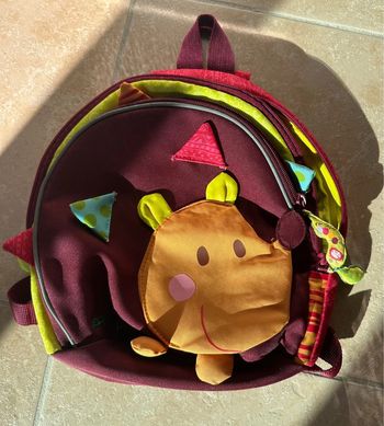 Petit sac à dos crèche / école Lilliputiens motif hérisson