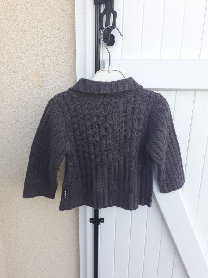 Gilet zippé garçons tissaia taille 18 mois - photo numéro 2