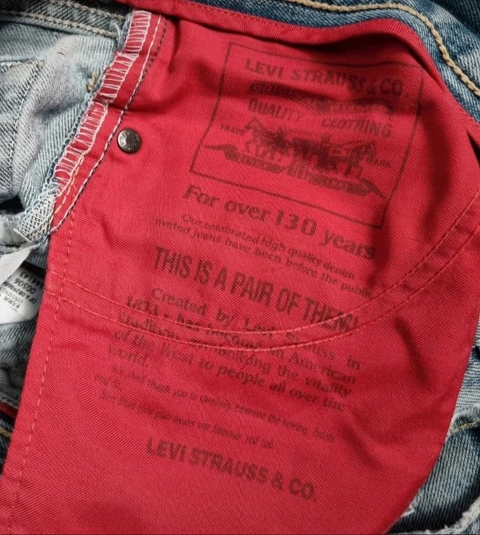 Jeans à trous taille 38 Levi's 506 standard - photo numéro 4