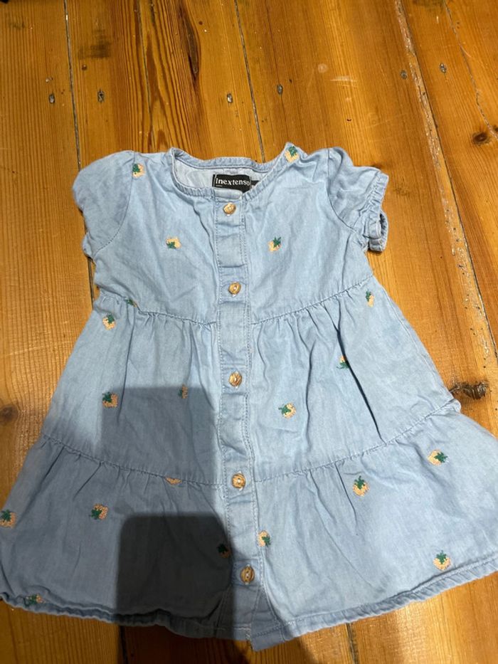 Robe légère en jean 9 mois