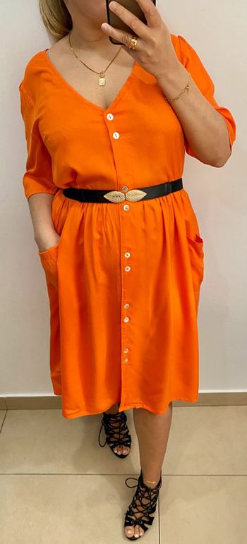 Jolie Robe D’été Kiabi Fluide Taille 40