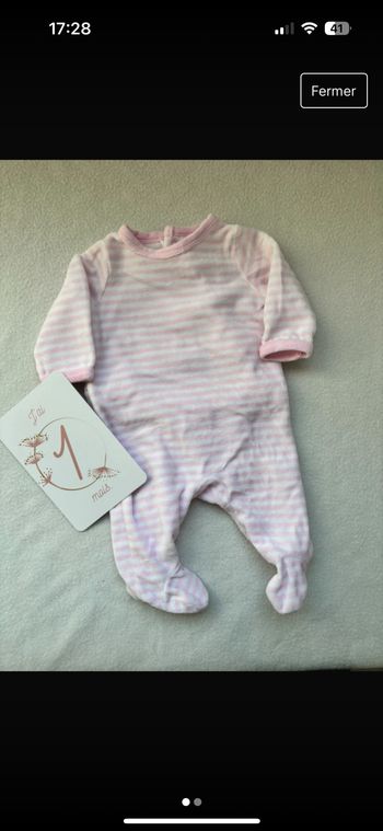 Lots pyjamas bébé fille