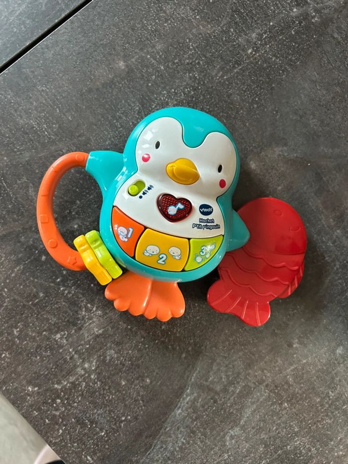 Hochet p’tit pingouin