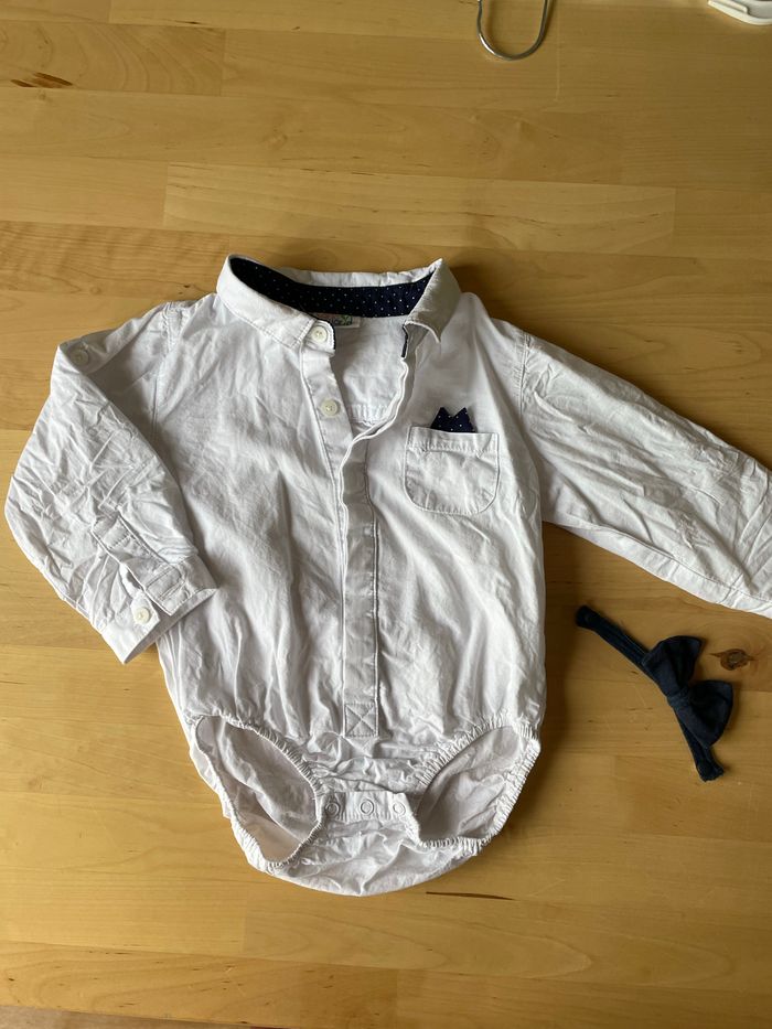 Body chemise 12 mois - photo numéro 3