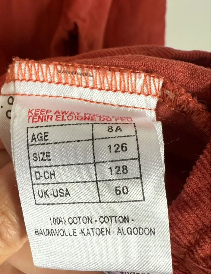 Robe velours Cyrillus 8 ans - photo numéro 4