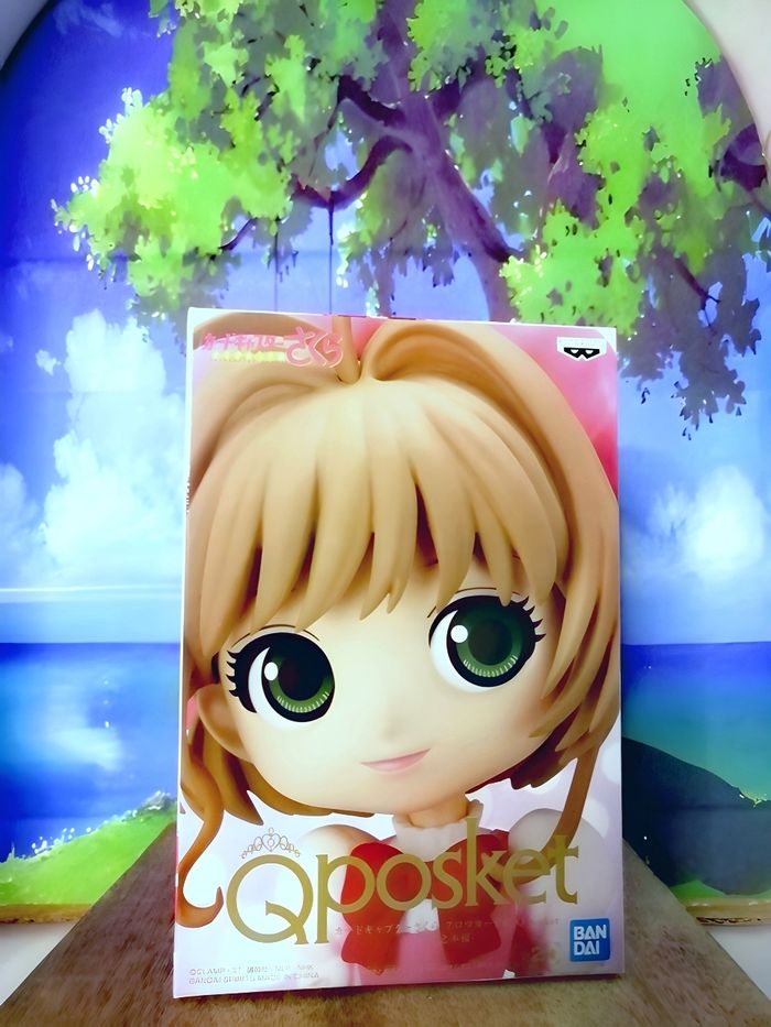 Cardcaptor Sakura - Figurine Sakura Kinomoto Clow Card Q Posket Ver. A - banpresto - photo numéro 5