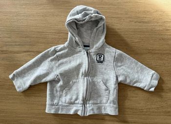 Sweat / gilet zippé Obaïbi 12 mois
