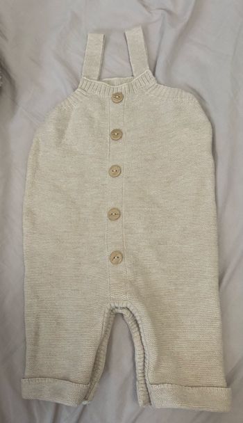 Salopette beige bébé 1 mois Mixte kiabi