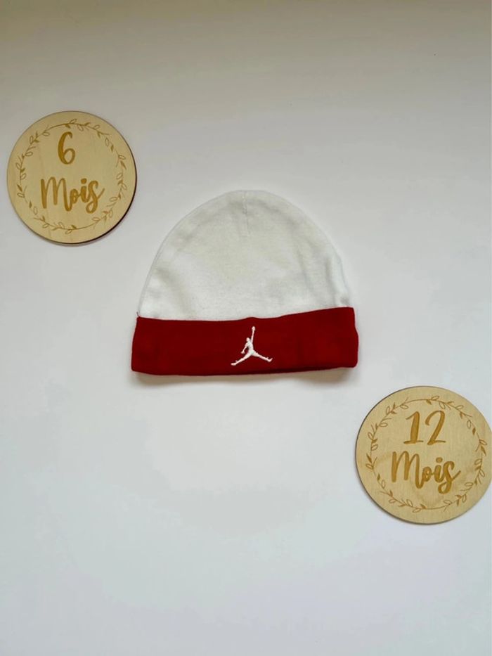 Bonnet bébé garçon Nike Jordan taille 6/12 mois - photo numéro 2