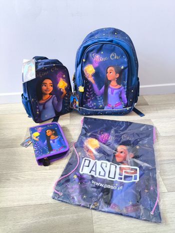 Lot sacs rentrée scolaire Disney Wish Paso