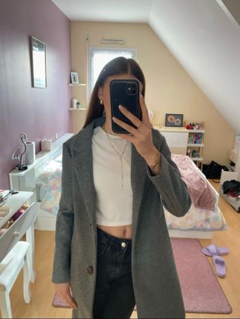 Manteau gris