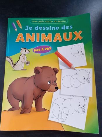 Livre Je dessine des animaux pas à pas